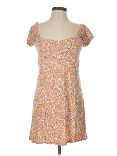 Pre-owned Billabong Casual Dress In Orange