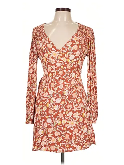 Pre-owned Billabong Casual Dress In Orange