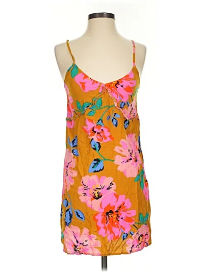 Pre-owned Billabong Casual Dress In Orange