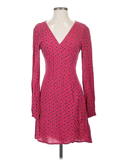 Pre-owned Billabong Casual Dress In Pink