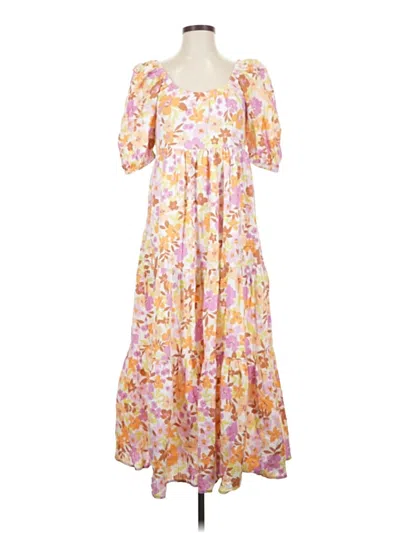Pre-owned Billabong Casual Dress In Pink