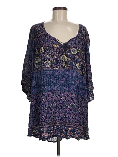 Pre-owned Billabong Casual Dress In Purple