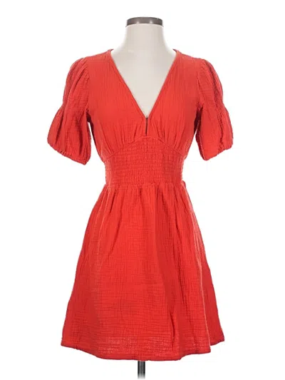 Pre-owned Billabong Casual Dress In Red
