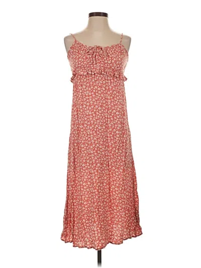 Pre-owned Billabong Casual Dress In Red