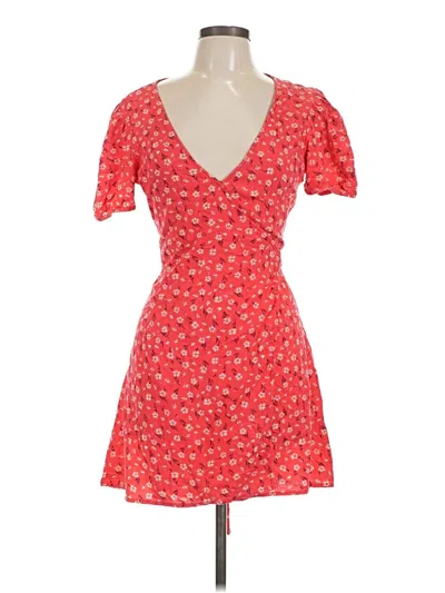 Pre-owned Billabong Casual Dress In Red