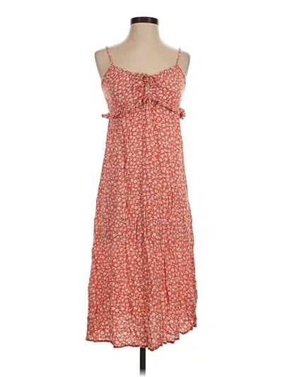 Pre-owned Billabong Casual Dress In Red