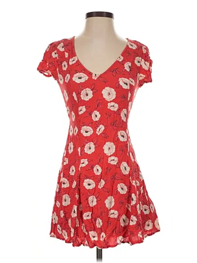Pre-owned Billabong Casual Dress In Red