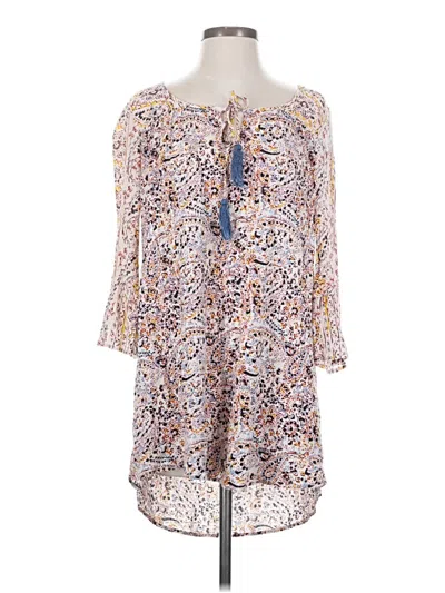 Pre-owned Billabong Casual Dress In Tan