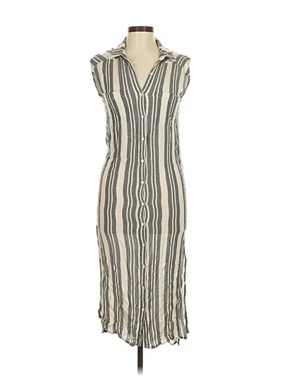 Pre-owned Billabong Casual Dress In White