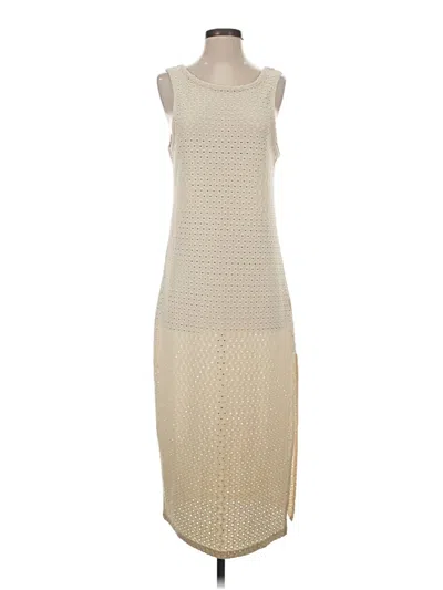 Pre-owned Billabong Casual Dress In White