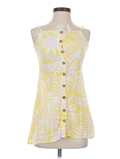 Pre-owned Billabong Casual Dress In Yellow