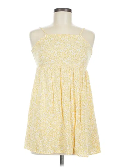 Pre-owned Billabong Casual Dress In Yellow