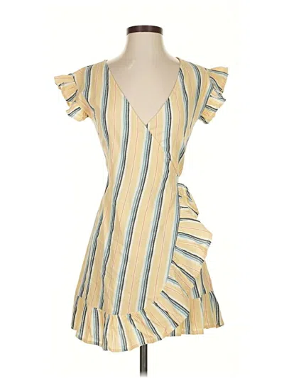 Pre-owned Billabong Casual Dress In Yellow