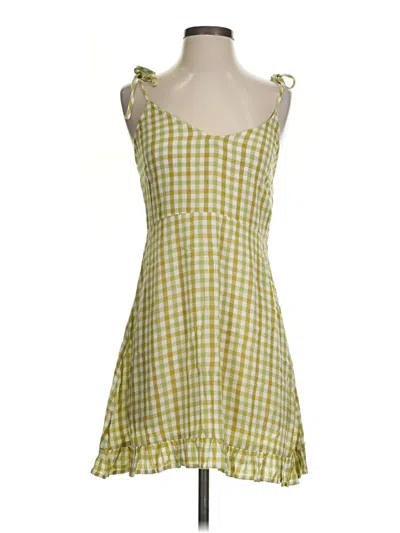 Pre-owned Billabong Casual Dress In Yellow