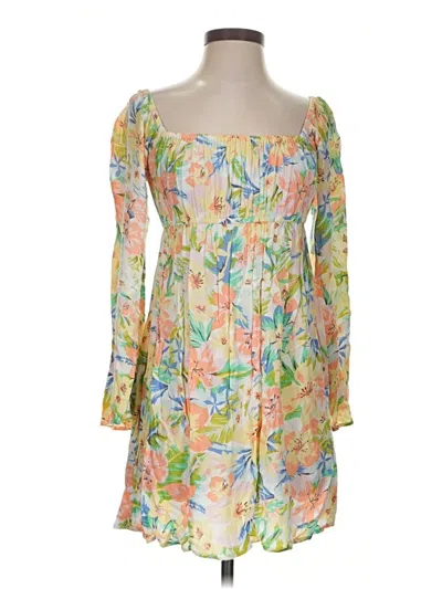 Pre-owned Billabong Casual Dress In Yellow
