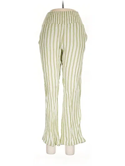 Pre-owned Billabong Casual Pants In Green