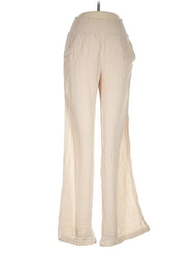 Pre-owned Billabong Casual Pants In Ivory