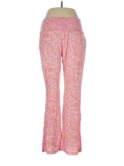 Pre-owned Billabong Casual Pants In Pink