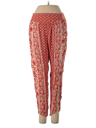 Pre-owned Billabong Casual Pants In Red