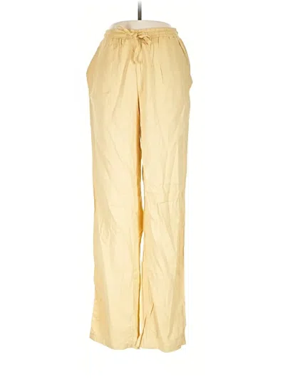 Pre-owned Billabong Casual Pants In Yellow