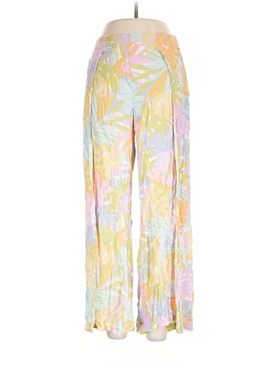 Pre-owned Billabong Casual Pants In Yellow