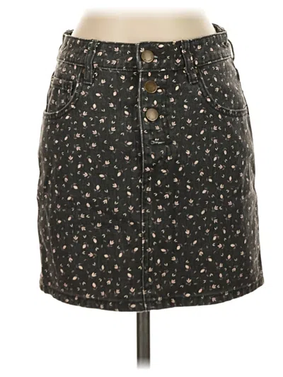 Pre-owned Billabong Casual Skirt In Black