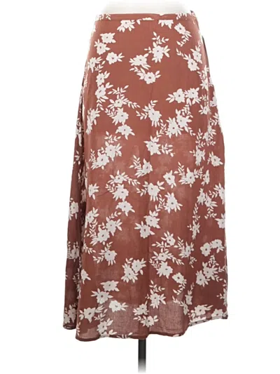 Billabong Casual Skirt In Brown