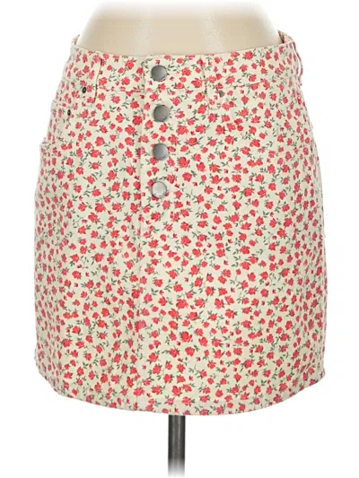 Pre-owned Billabong Casual Skirt In Red