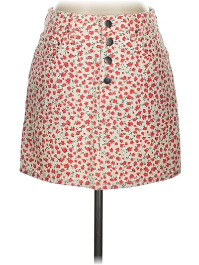 Pre-owned Billabong Casual Skirt In Red