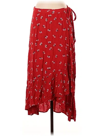 Pre-owned Billabong Casual Skirt In Red