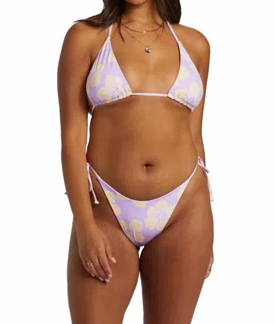 Billabong Catch The Sun Remi Top In Multi In Purple