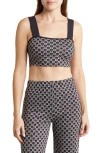 Billabong Check Me Out Crop Sweater Tank In Black Pebble