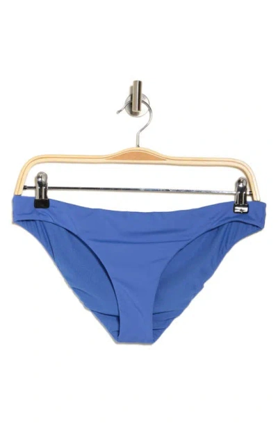 Billabong Classic Solid Low Rise Bikini Bottoms In Moroccan Blue
