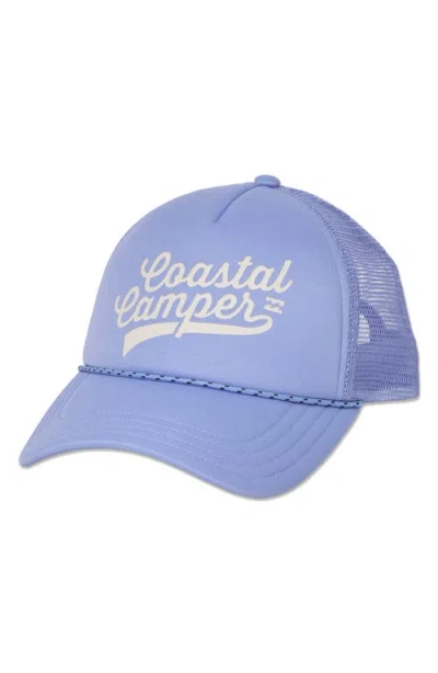 Billabong Coastal Campers Trucker Hat In Blue
