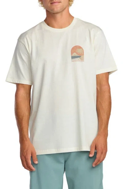 Billabong Coastal Range Adventure Division Cotton Graphic T-shirt In Metallic