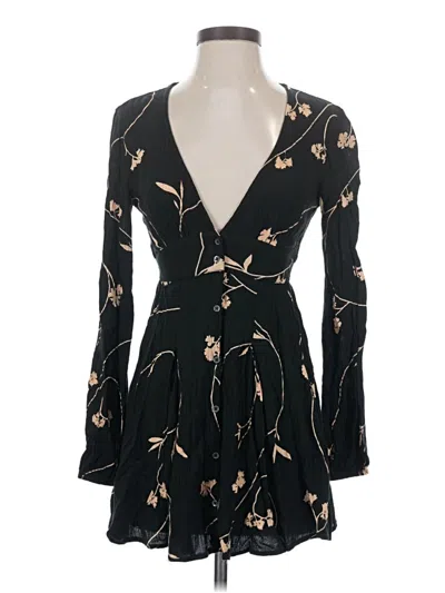 Pre-owned Billabong Cocktail Dress In Black