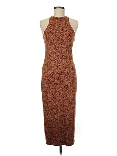 Pre-owned Billabong Cocktail Dress In Brown