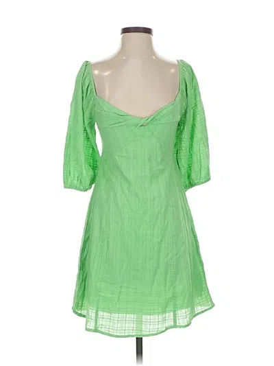 Pre-owned Billabong Cocktail Dress In Green