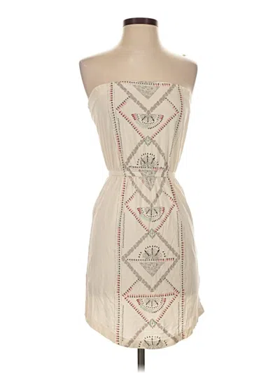 Pre-owned Billabong Cocktail Dress In Ivory