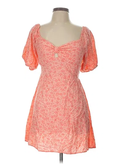 Pre-owned Billabong Cocktail Dress In Orange