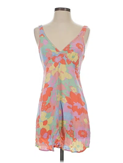 Pre-owned Billabong Cocktail Dress In Orange