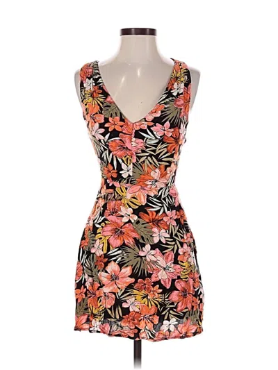 Pre-owned Billabong Cocktail Dress In Orange