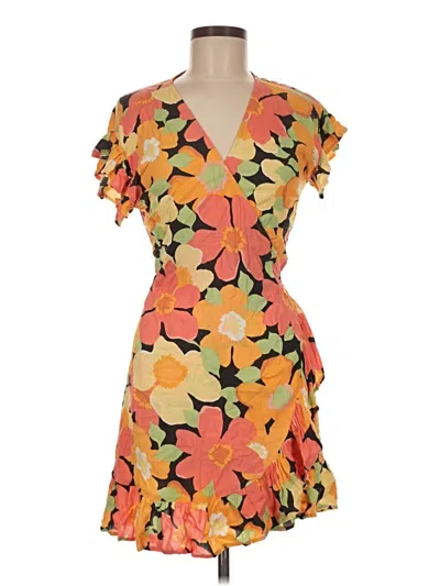 Pre-owned Billabong Cocktail Dress In Orange