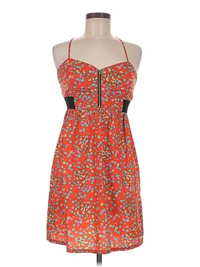 Pre-owned Billabong Cocktail Dress In Orange