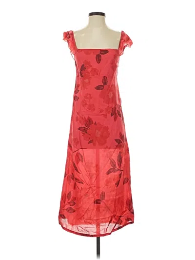 Pre-owned Billabong Cocktail Dress In Red
