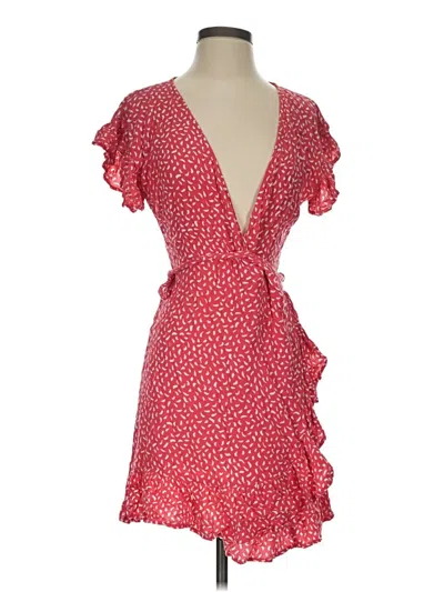 Pre-owned Billabong Cocktail Dress In Red