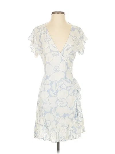 Pre-owned Billabong Cocktail Dress In White