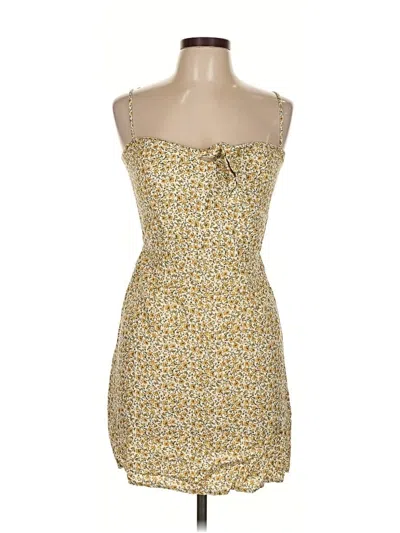 Pre-owned Billabong Cocktail Dress In Yellow