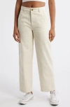 Billabong Collet Carpenter Pants In White Cap