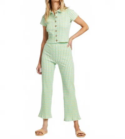 Billabong Come Back Pant In Plaid In Multi